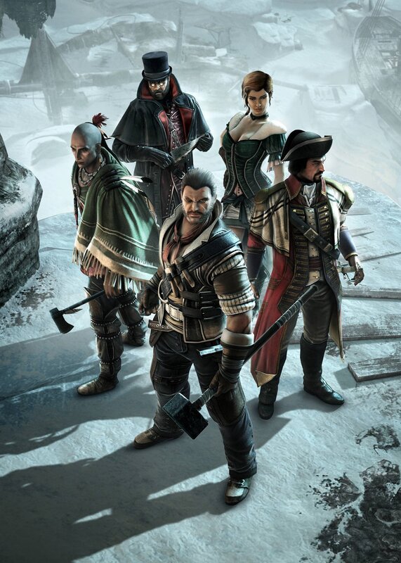 Assassin's Creed Rogue characters