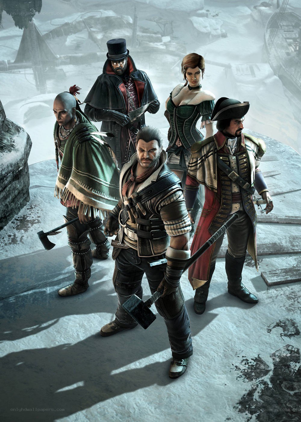 Assassin's Creed Rogue characters