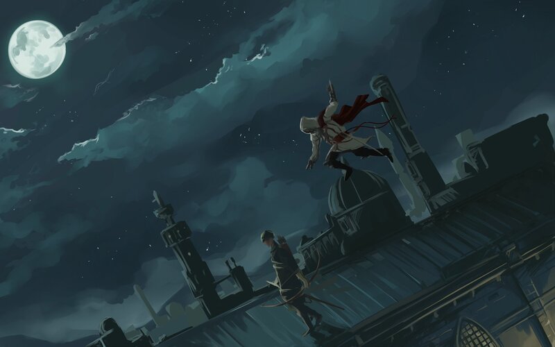 Assassin's Creed rooftop chase