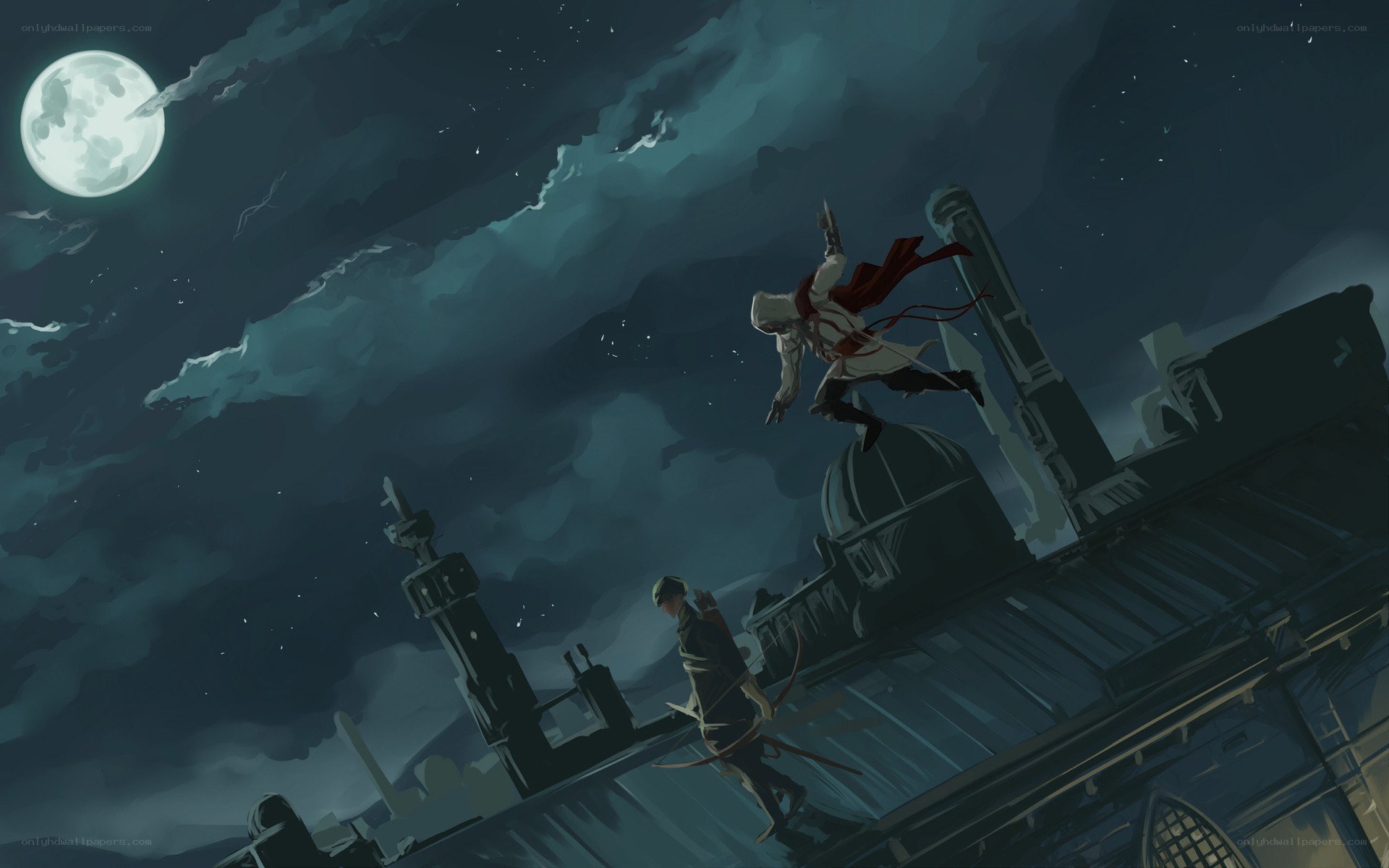 Assassin's Creed rooftop chase