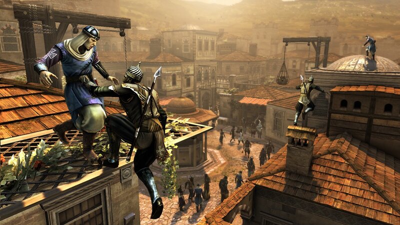 Assassin's Creed rooftop combat