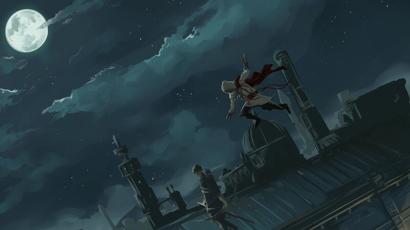 Assassin's Creed rooftop leap