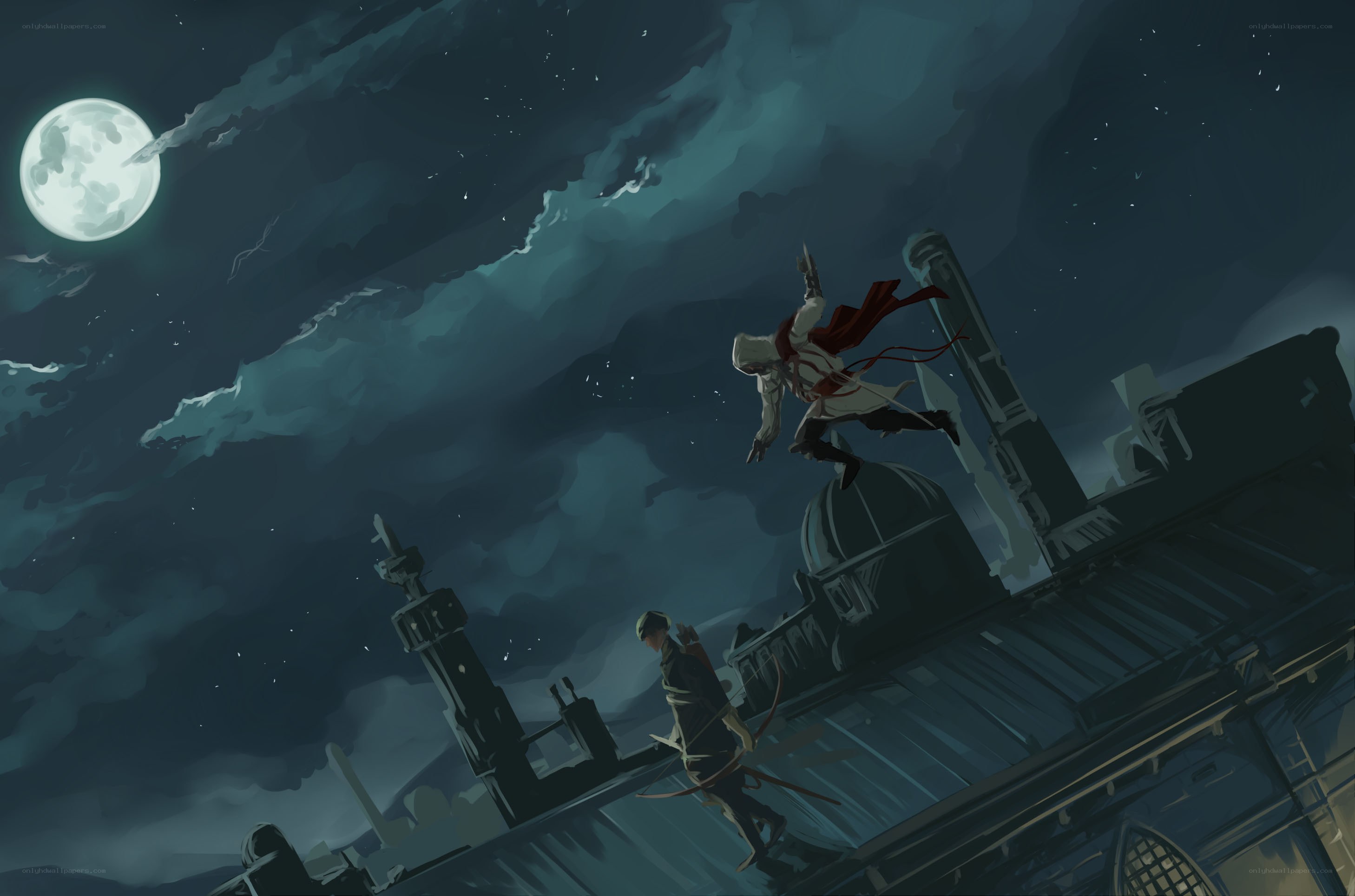 Assassin's Creed rooftop leap