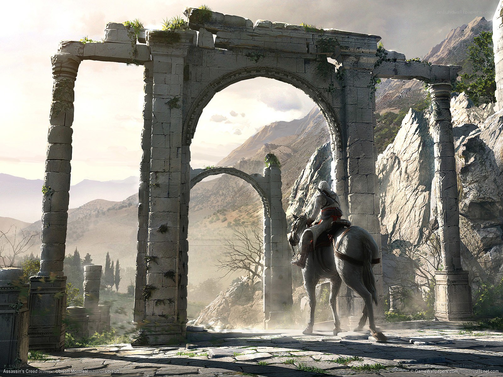 Assassin's Creed ruins scene