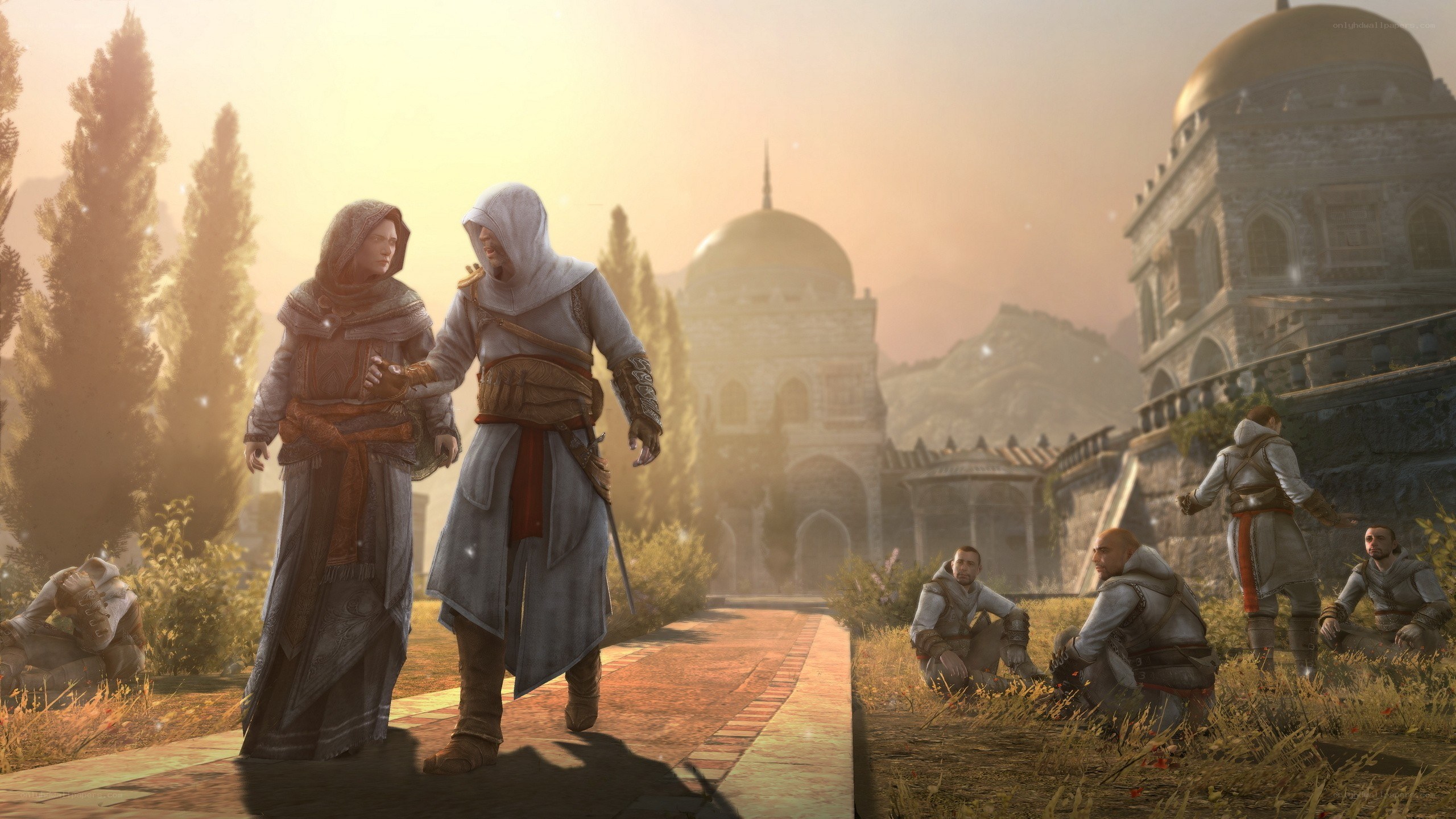 Assassin's Creed scene with characters