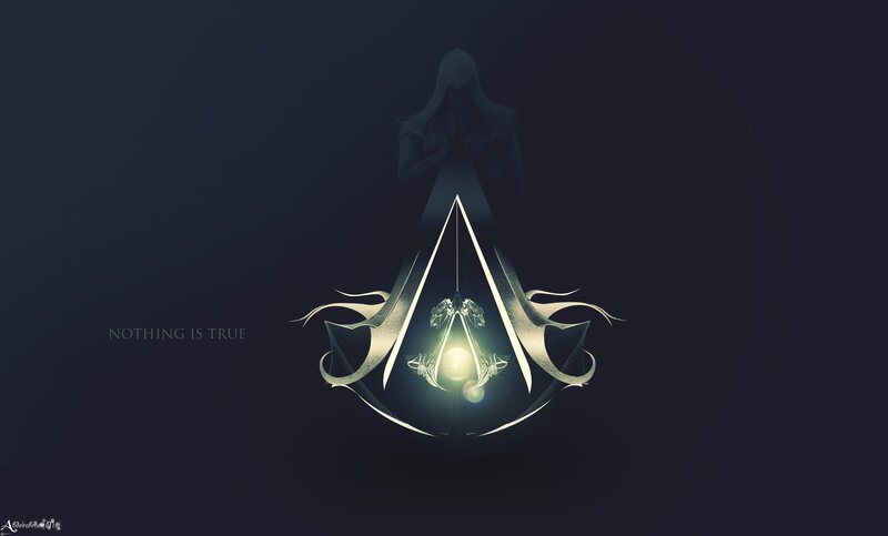 Assassin's Creed Symbol — Black