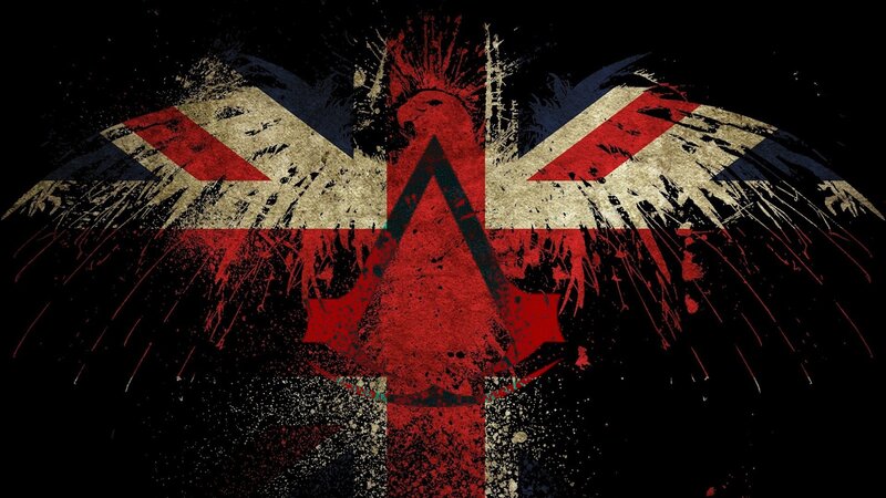 Assassin's Creed UK flag art