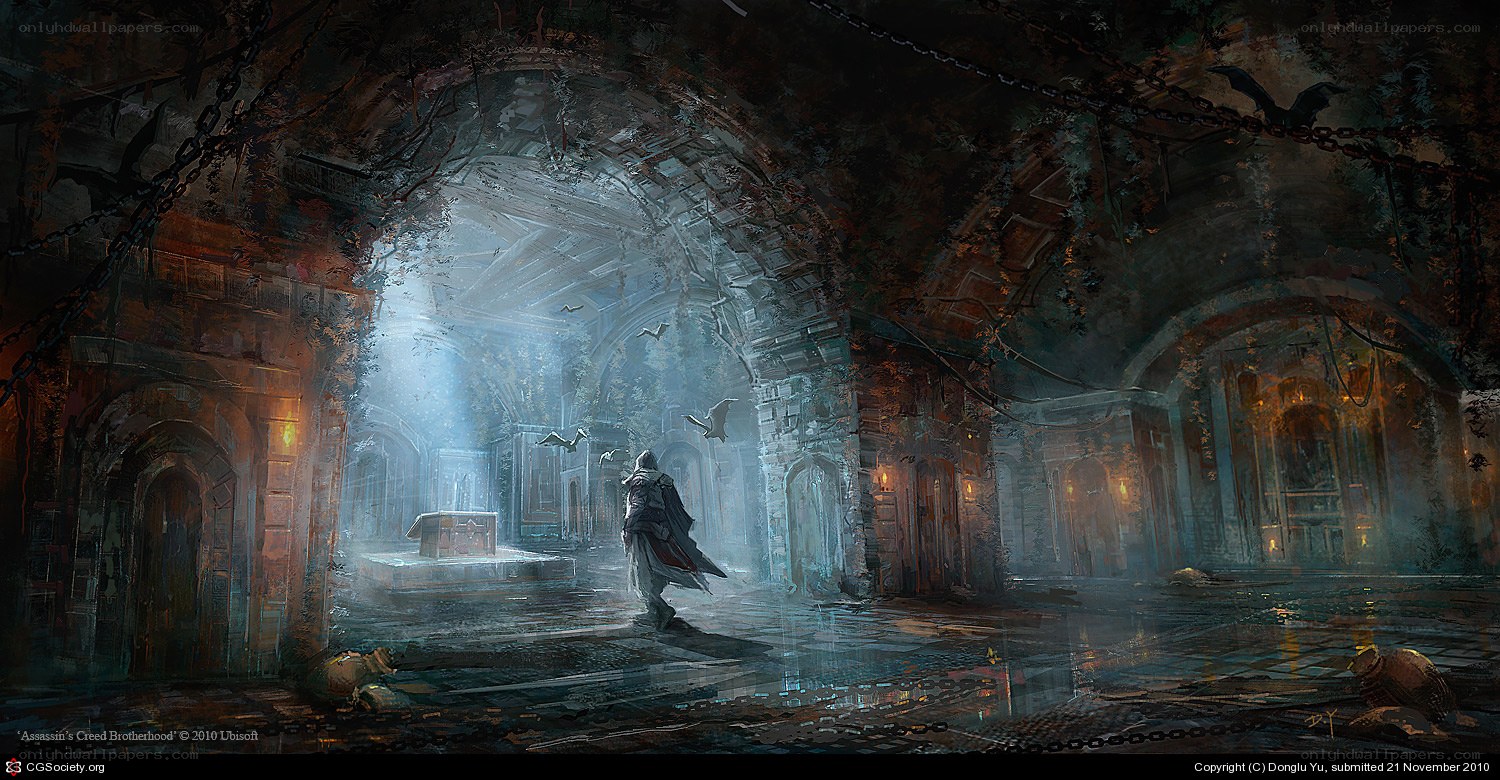 Assassin's Creed underground hall