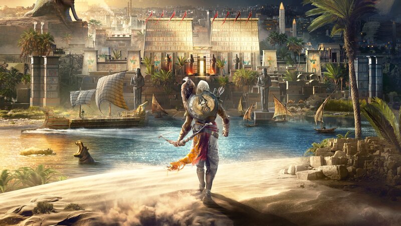 Assassin Walking on Beach