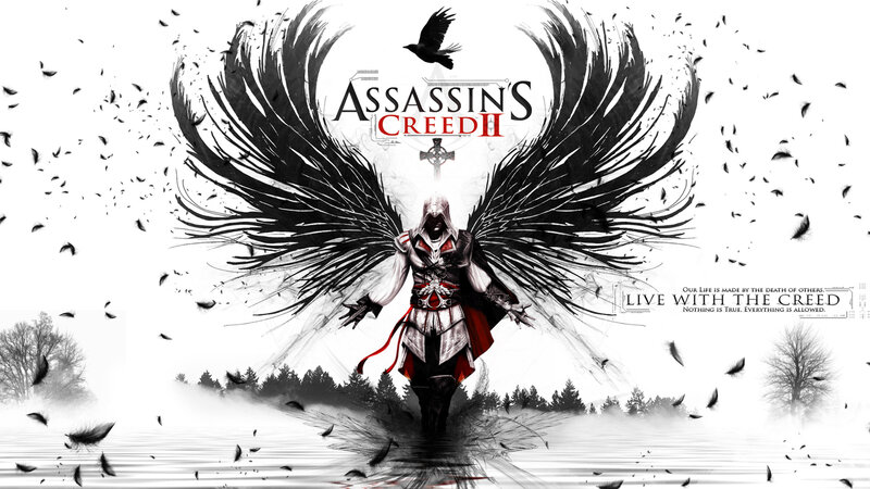 Assassin with Black Wings — Dramatic