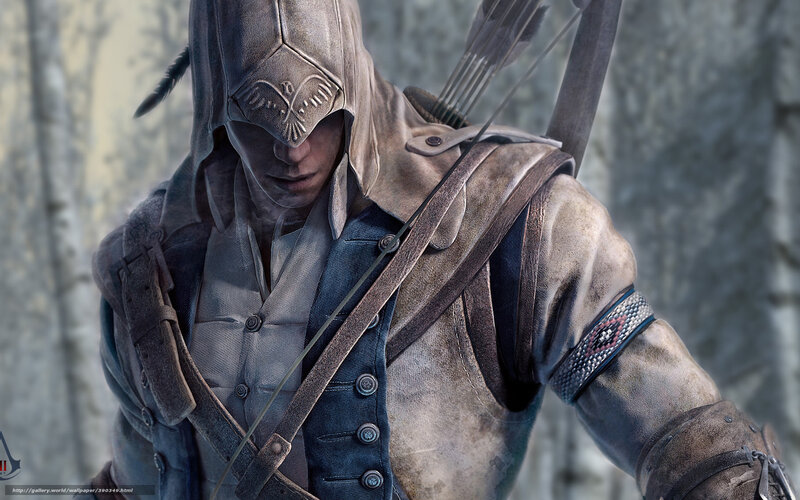 Assassin with Bow and Arrows — Brown