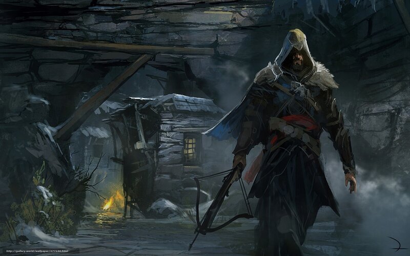 Assassin with Crossbow — Black