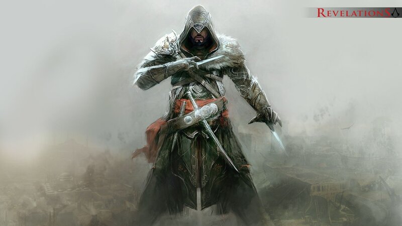 Assassin with Dual Blades — Gray
