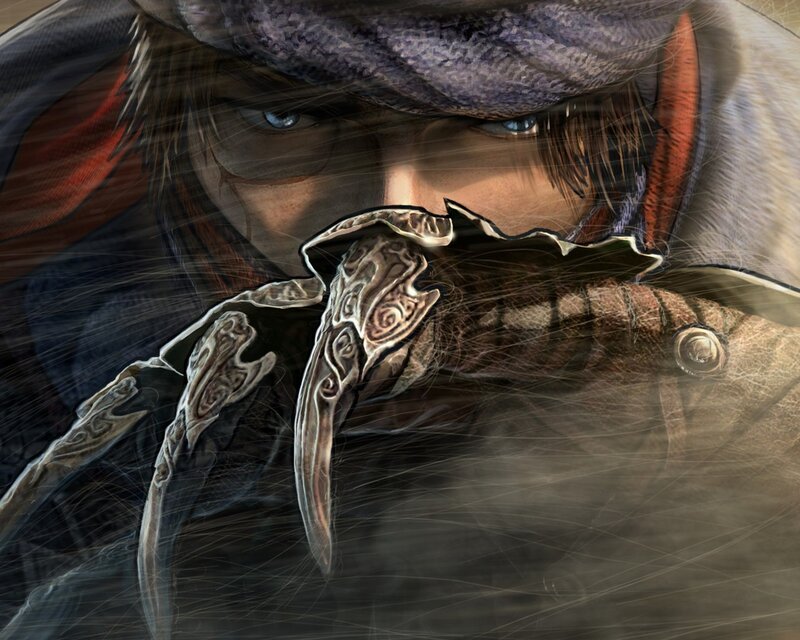 assassin with ornate claws