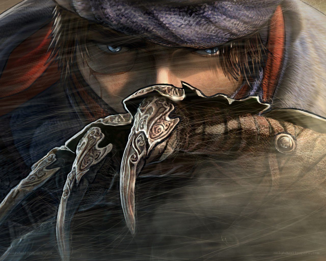 assassin with ornate claws