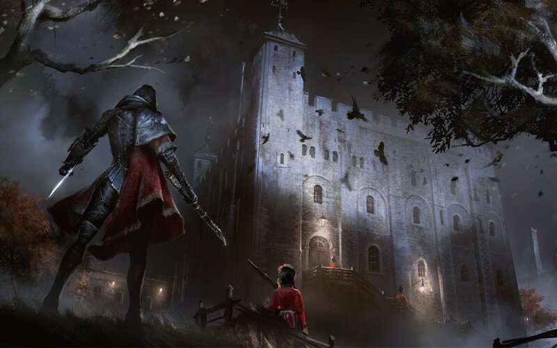 Assassin with Red Cloak