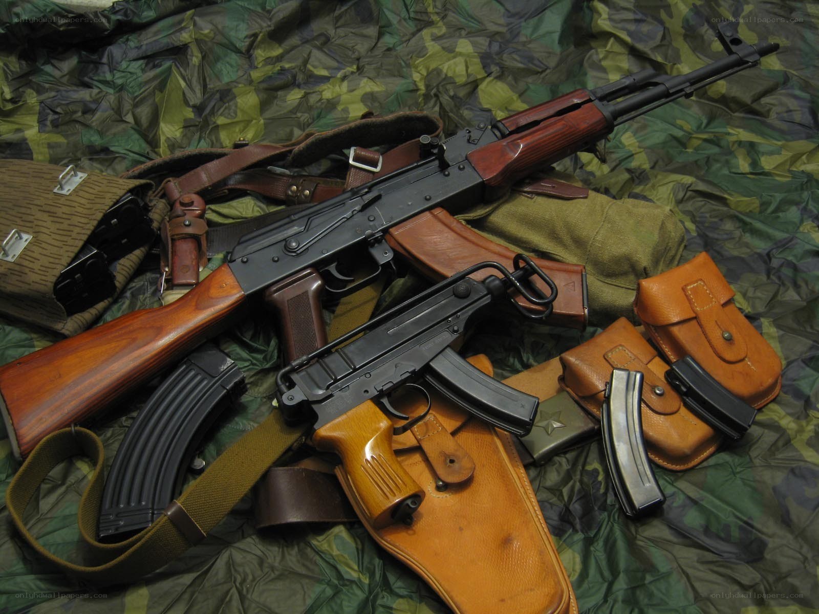 Assault rifles and accessories