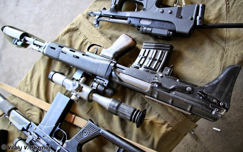 Assault Rifles on Fabric