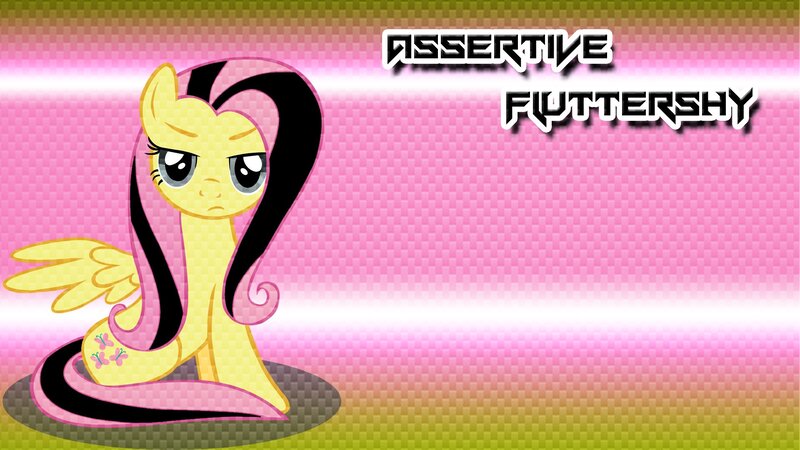 assertive fluttershy