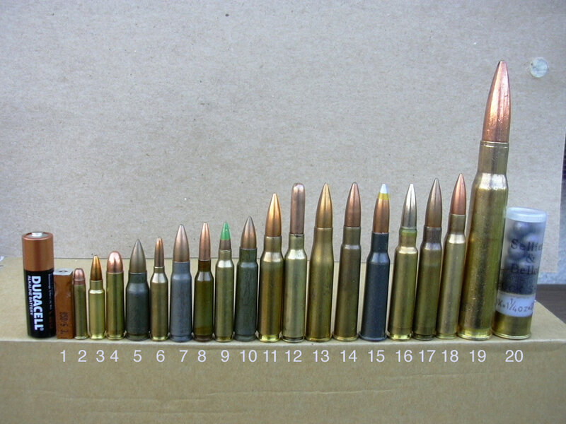 Assorted Ammunition Collection — Brown