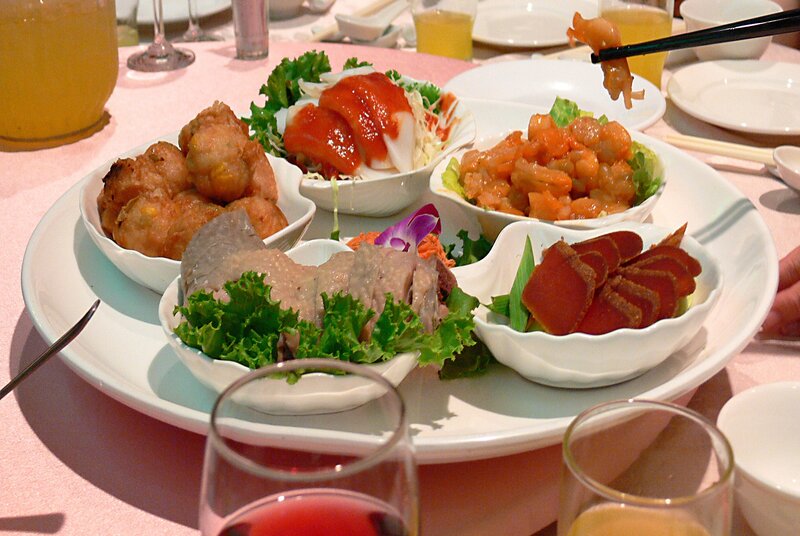 Assorted Appetizers on Platter
