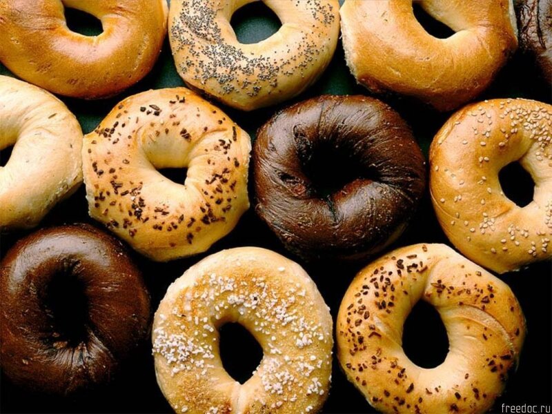 Assorted Bagels — Brown, Neutral