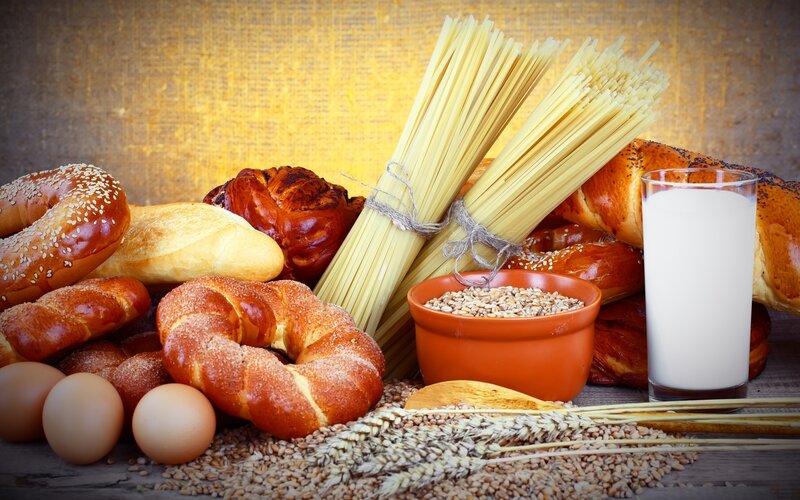 Assorted Baked Goods and Grains