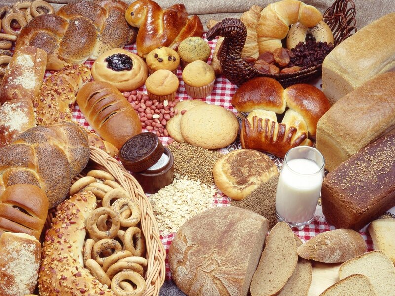 Assorted Baked Goods — Brown, Abundant, Photograph, Bread