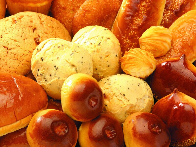 Assorted Baked Goods — Brown, Appetizing, Photograph, Bread, Buns