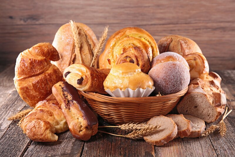 Assorted Baked Goods — Brown, Warm, Photograph