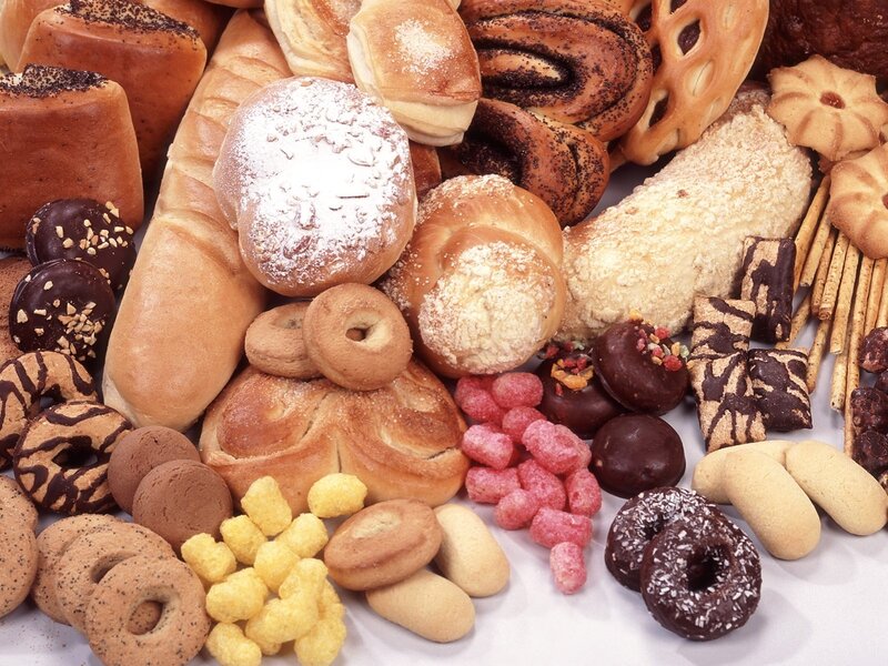 Assorted baked goods collection