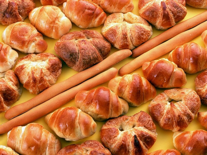 Assorted Baked Goods — Yellow
