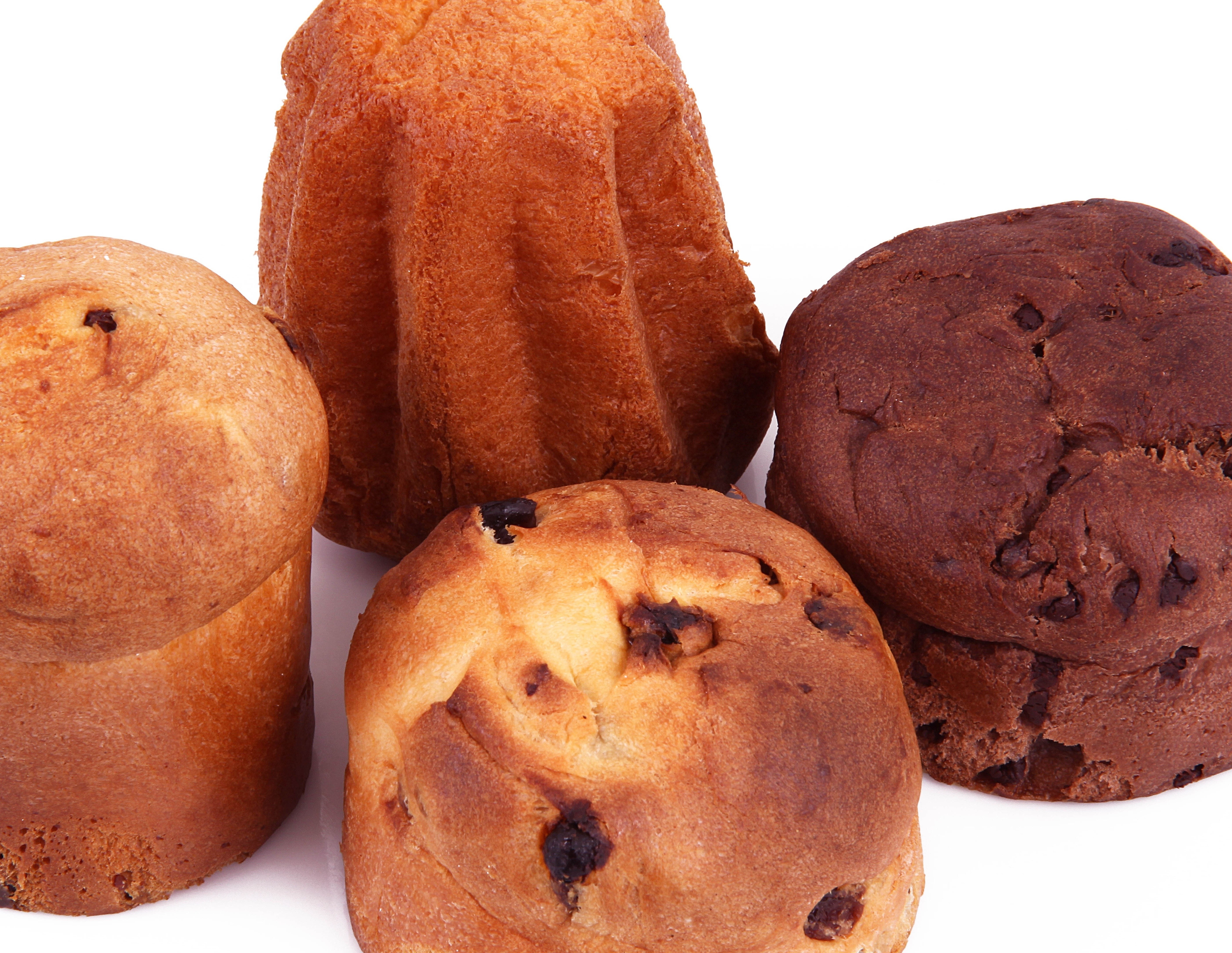 assorted baked pastries