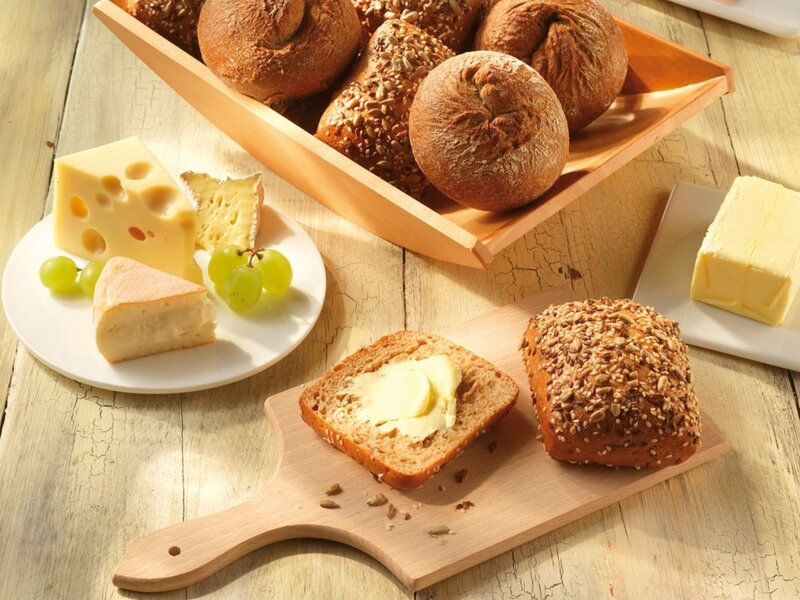 Assorted Bread and Cheese