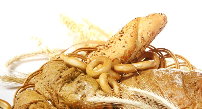 Assorted Bread in Basket
