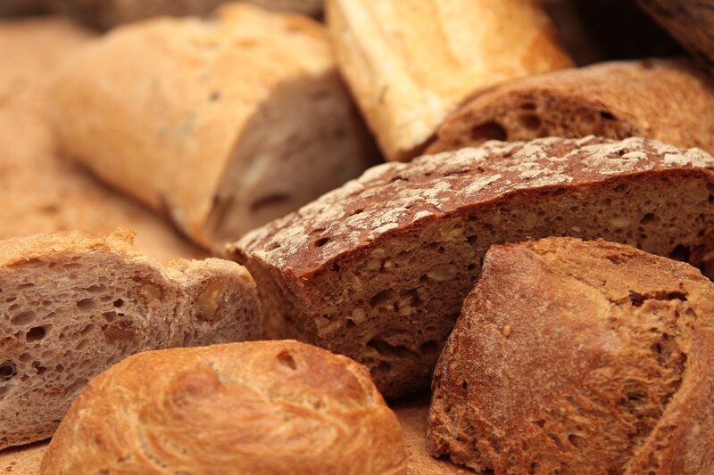 Assorted Bread Loaves — Brown, Warm, Photograph, Crust