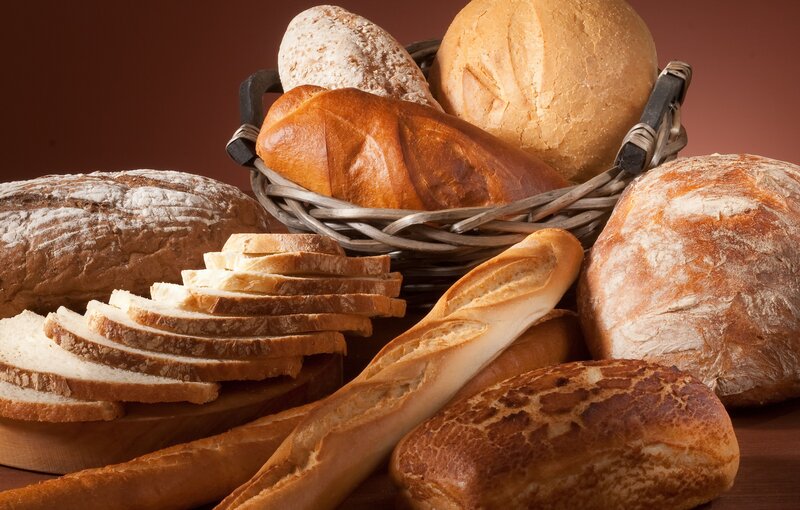 Assorted Bread Loaves — Brown, Warm