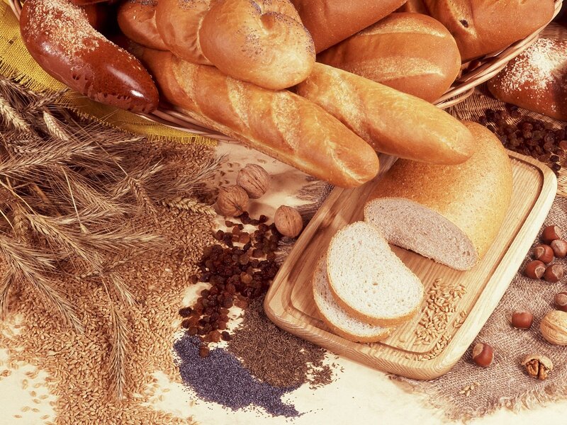 Assorted Breads and Grains — Brown