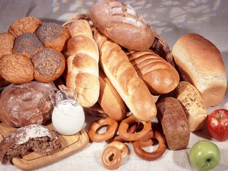 Assorted Breads and Pastries — Brown, Abundant