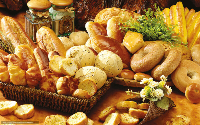 Assorted Breads and Pastries — Brown, Appetizing, Photograph