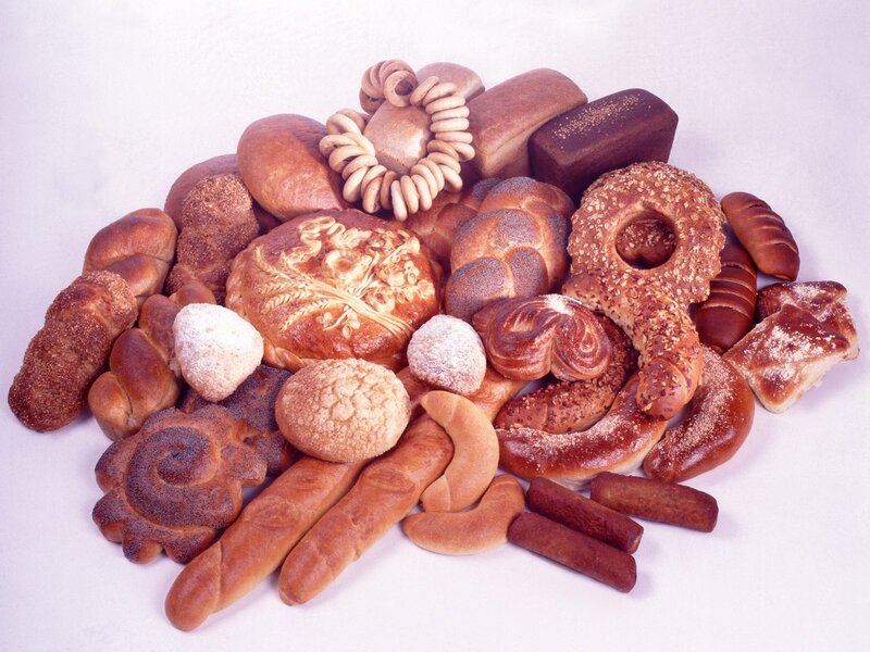 Assorted Breads and Pastries — Brown, Neutral