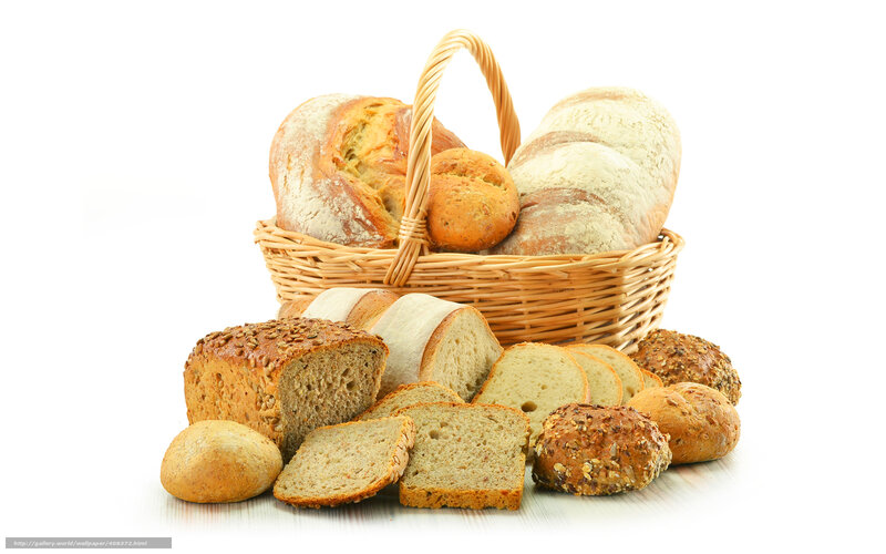 Assorted Breads in Basket — Brown, Neutral, Photograph