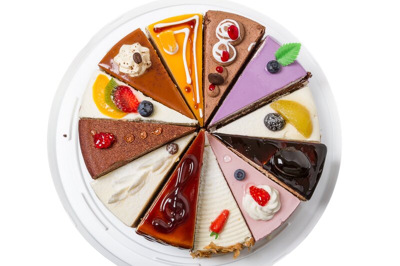 Assorted Cake Slices
