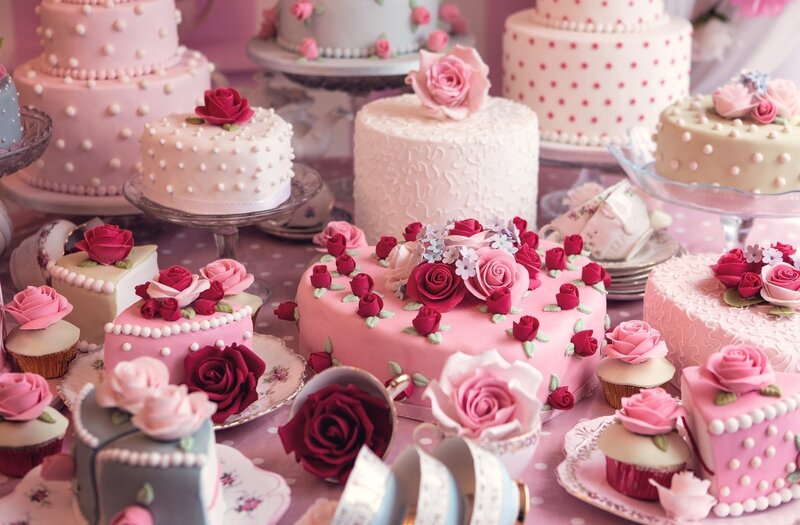 Assorted Cakes and Cupcakes