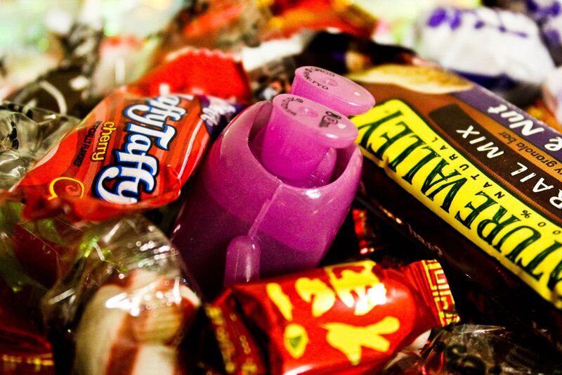 Assorted Candies in Pile