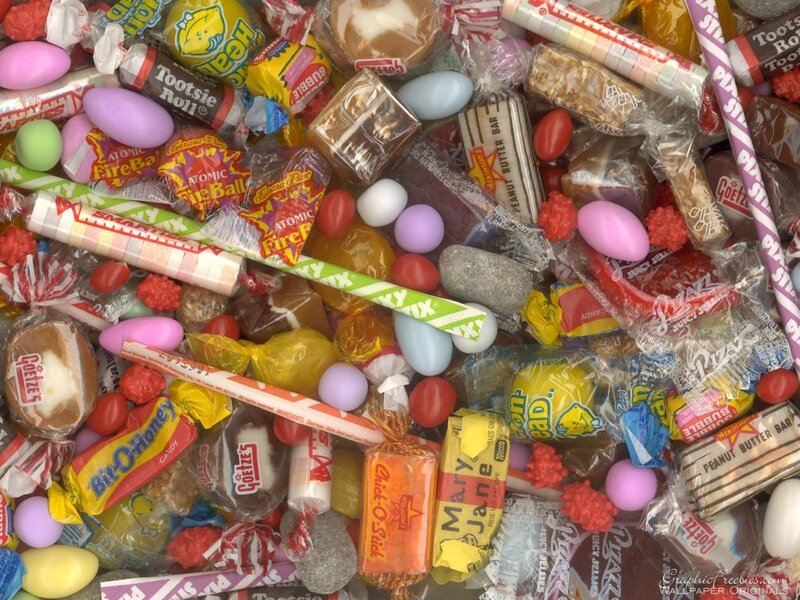 Assorted Candies — Yellow