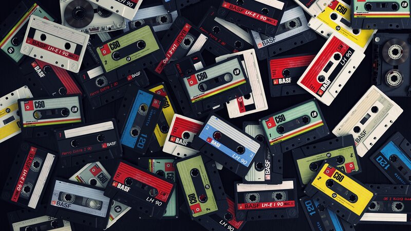 Assorted Cassette Tapes