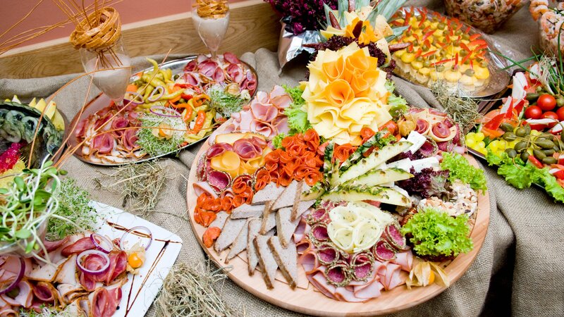 Assorted Charcuterie Platter — Yellow