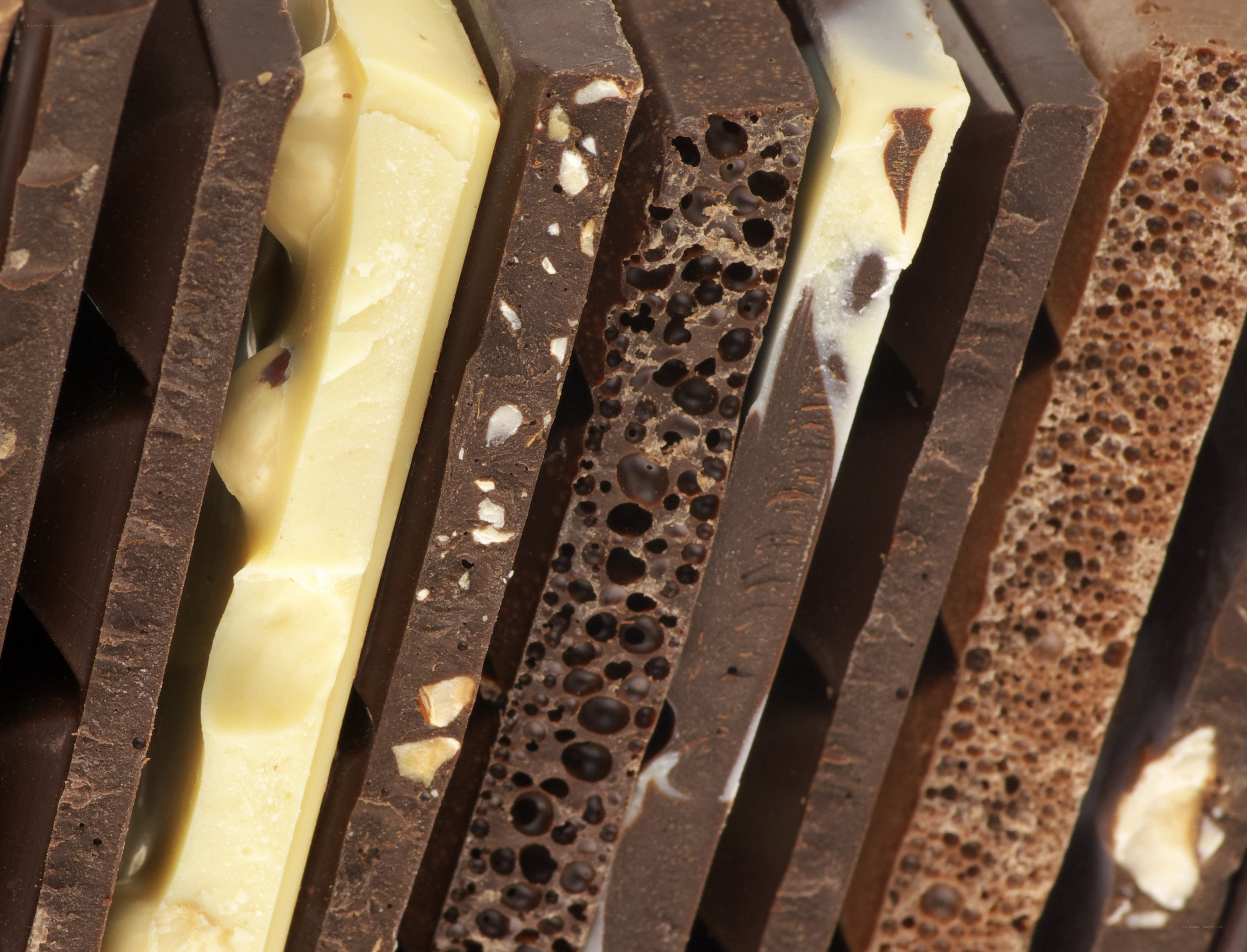 Assorted chocolate bars