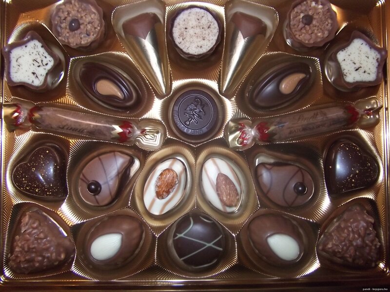 Assorted chocolate box